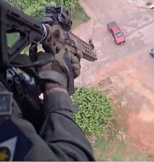 Operação Helena tem reforço de helicóptero do Centro Integrado de Operações Aéreas (Ciopaer)