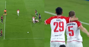 Libertadores: juiz de 2º jogo do Flamengo nas quartas marcou pênalti duvidoso para Estudiantes nas oitavas