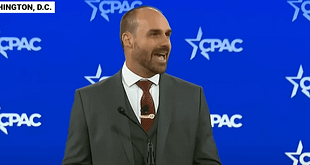 Eduardo Bolsonaro: redução de tarifas só vai se resolver após aprovação de anistia