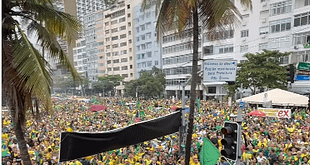 Ato em Brasília tem gritos contra Lula, Moraes e apelo a Trump