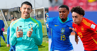 Com 2 jogadores do Flamengo, Brasil perde para Espanha e é eliminado na Copa do Mundo Sub-20