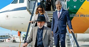Lula chega a Roma para encontro com o papa Leão XIV