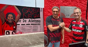 Arte, história e torcida: Flamengo apresenta novos muros da Gávea em comemoração aos 130 anos; veja vídeos