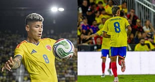 Carrascal é titular? Veja escalação da Colômbia contra Austrália