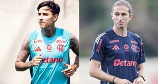 Brasileirão: Filipe Luís intensifica preparação do elenco para jogo do Flamengo x Santos