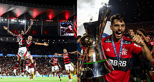 Flamengo já tirou 4 pontos do líder a sete rodadas do fim e levantou a taça do Brasileirão em 2020