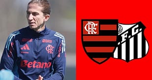 Provável escalação: Filipe Luís faz ‘mudança forçada’ no time para jogo do Flamengo x Santos, pelo Brasileirão