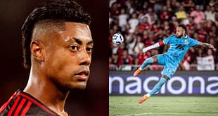 Bruno Henrique manda recado a Neymar após jogo do Flamengo x Santos, pelo Brasileirão