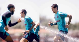 Pedro avança em recuperação e treina com elenco do Flamengo nesta quarta