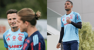 Filipe Luís intensifica preparação do Flamengo para jogo contra o Sport