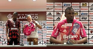 Reforço do Flamengo, Andrew revela ajuda de vampiros da Libertadores após chegada ao Rio