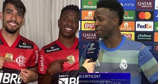 Vini Jr atualiza status de negociação do Flamengo com Paquetá e não esconde ansiedade para acerto