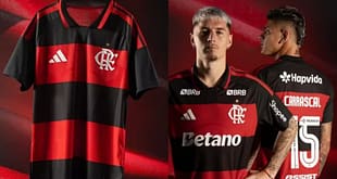 Flamengo define data de estreia da nova camisa