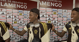 Vitão tem reação surpreendente com jogador após jogo do Flamengo x Vasco, pelo Carioca