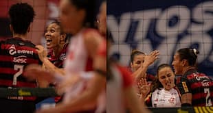 Flamengo atropela Barueri e está nas semifinais da Copa do Brasil de Vôlei