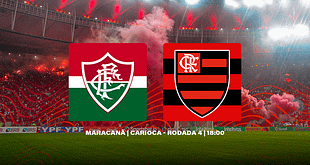 Que horas é o jogo do Flamengo x Fluminense?