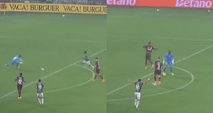 Andrew faz jogada inusitada e chama a atenção da torcida do Flamengo; veja vídeo