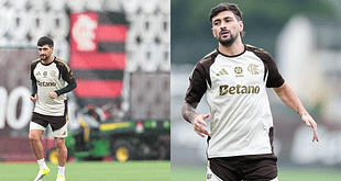 Flamengo prepara estreia de Arrascaeta para jogo contra o São Paulo, pelo Brasileirão