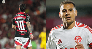 Jogo do Flamengo x Internacional vale feito inédito para o Rubro-Negro