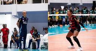 Com show da torcida no Nordeste, Flamengo atropela Brasília e fica perto de garantir 1ª posição na Superliga