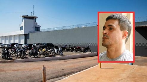 Sandro Louco está preso na ala de segurança máxima da PCE