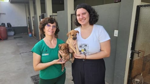 Waldina Cayres e Carla Fahima são diretoras da ONG Lunaar.