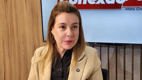 A prefeita de Várzea Grande Flávia Moretti