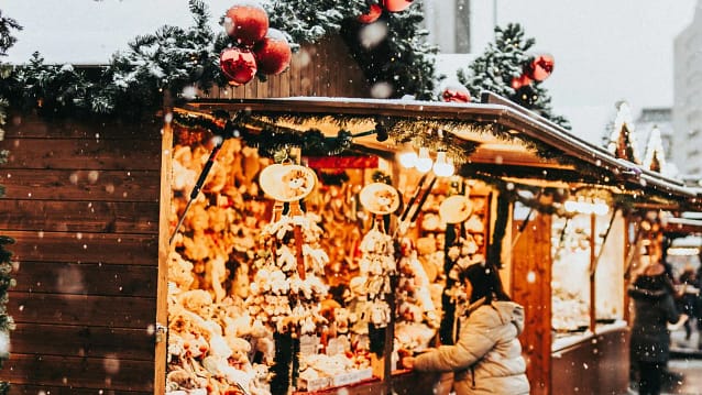Natal em países que o inverno é rigoroso.
